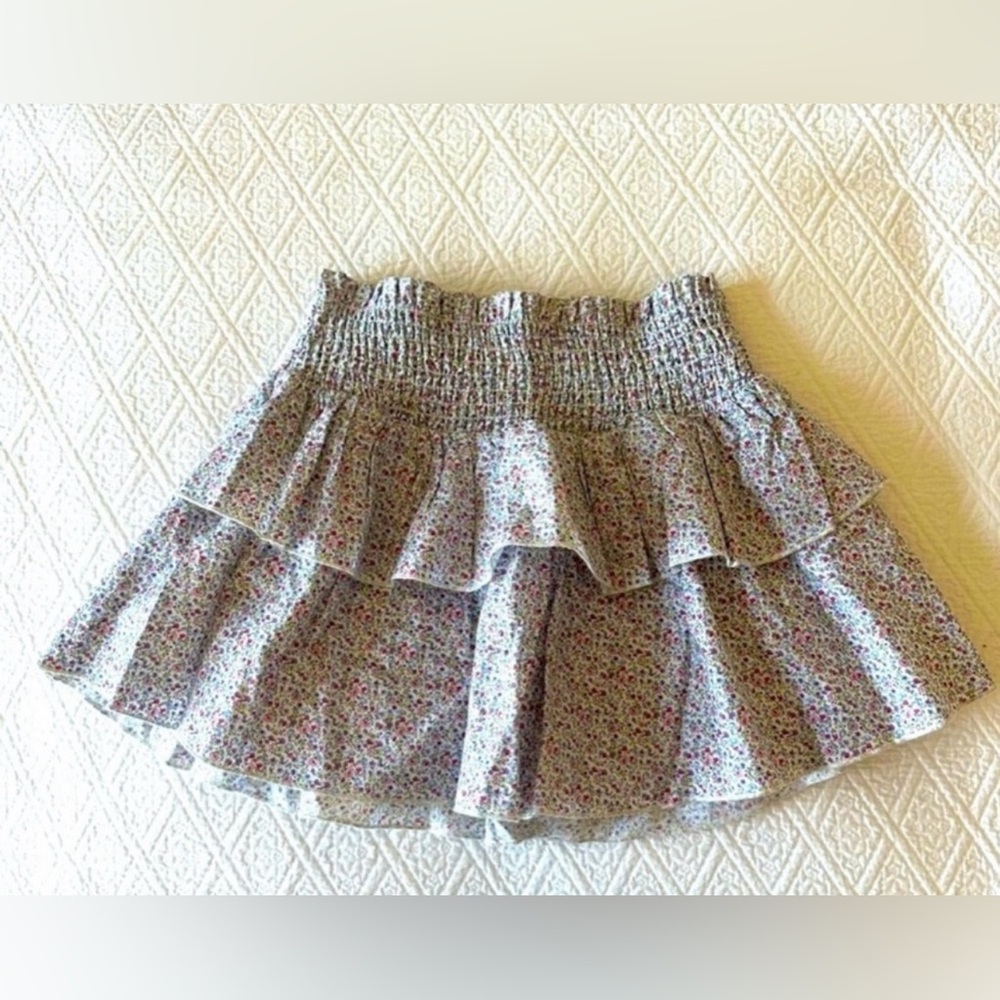 Katie J NYC Floral Skirt